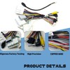 ZSYGYGDKS Radio Wiring Harness Kit Compatible with Niss-an Murano Pathfinder