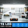 SHOPLED LED Shop Lights 2FT, 22W 3300LM 5000K Daylight, V-Shaped