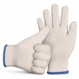 Oven Gloves Heat Resistant Oven Mitts & Potholder - Non-Slip & Reusable Double Oven Glove with Fingers Heavy Duty Kitchen Gloves Oven for BBQ Cooking Baking & Grilling - Maximum Heat Protection