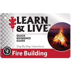 UST Learn & Live Educational Card Set with Durable, Waterproof, Compact Design and Essential Outdoor Skills for Hiking, Camping and Outdoor Survival