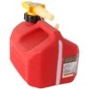 No Spill 1415 1-1/4-Gallon Poly Gas Can (CARB Compliant), Red,