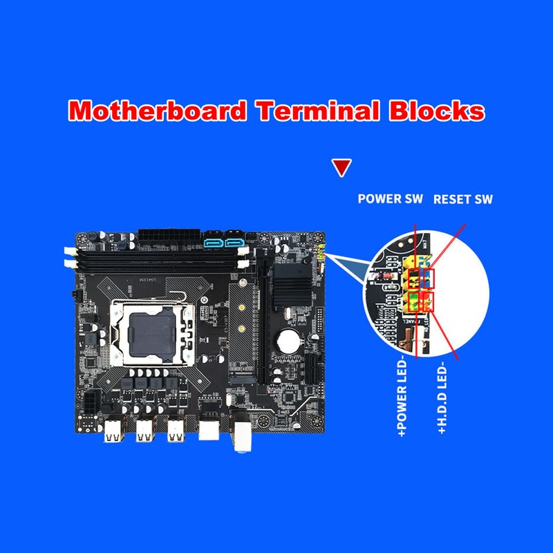 X79 Motherboard Set E5 2420 CPU 8G DDR3 6 Cores