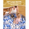 Hikiddy Large Ball Pit for Toddlers - 44in Baby Ball
