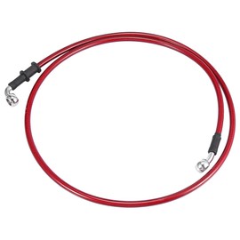 Motoforti 130cm 51.18" Motorcycle Brake Clutch Oil Hose Line Pipe Red