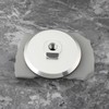 YINETTECH 1Pc 4 Inch Aluminum Backer Pad M14 Hook and