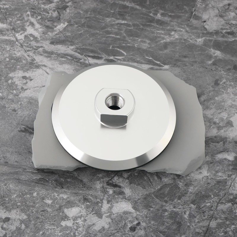 YINETTECH 1Pc 4 Inch Aluminum Backer Pad M14 Hook and