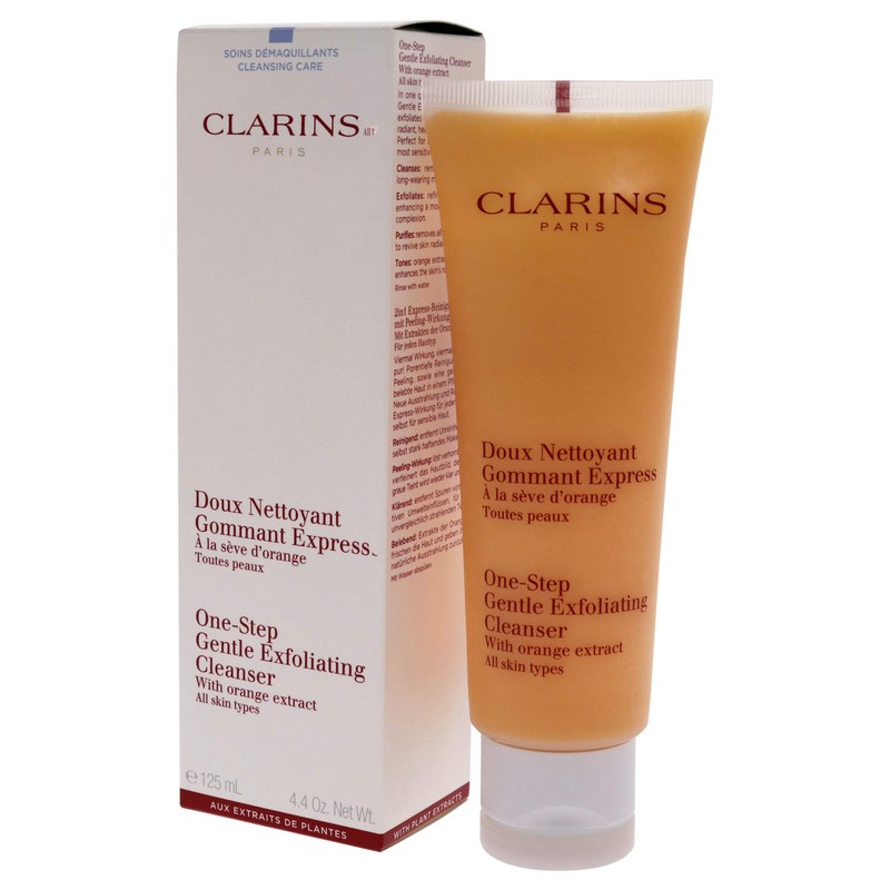 Clarins One Step Gentle Exfoliating Cleanser, 4.2-Ounce Box