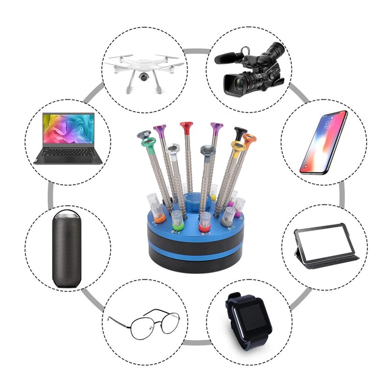 10pcs Professional Slotted Screwdriver Kit Multi Size Precision Screwdriver Set