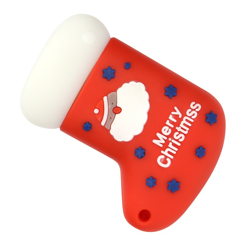 USB Flash Drive Data Storage Christmas Socks Shape High Speed
