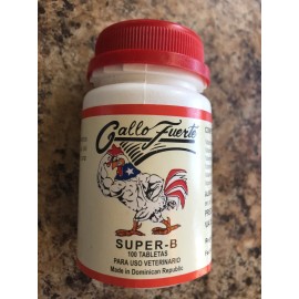 Gallo Fuerte Super B Vitamin 100 Tablets