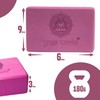Yoga World EVA Yoga Blocks - High Density and Non-Slip