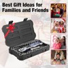 WORKPRO 39-Piece Drive Socket Set 1/4'' & 3/8'', CR-V Metric