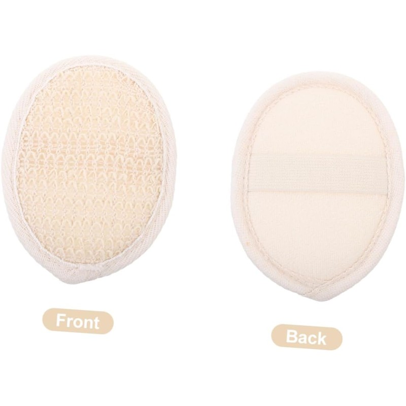 Esponja Exfoliante Corporal KAILIKETIY 52137Z01DS de Lufa Beige 10 Piezas