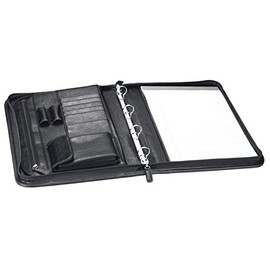 Briefcase, writing case, briefcase, black 35 x 28 x 4 cm Bowatex, black, briefcase