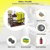 Fssvcd Maifan Sink Caddy Sponge Holder for Kitchen with Brush