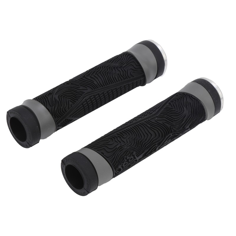 Antislip Silicone MTB Bicycle Handlebar Grips with Plugs Shockproof Cycling