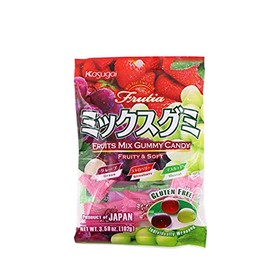 Kasugai Mix Gummy Candy 3.59oz (3 Pack)