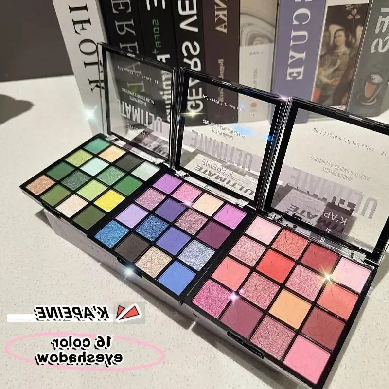 Kapeine Paleta 16 Sombras Hipoalergénicas A Prueba De Agua