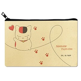 License Agent Natsume's Book of Friends Flat Pouch Ver.3 Nyanko-Sensei B FPAN-N003-m03