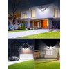 100W Security Lights Outdoor Motion Sensor,10000LM PIR Floodlight with Remote