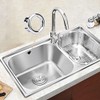 4 Pack Bathroom Basin Sink Round Hole Trim Chrome Overflow