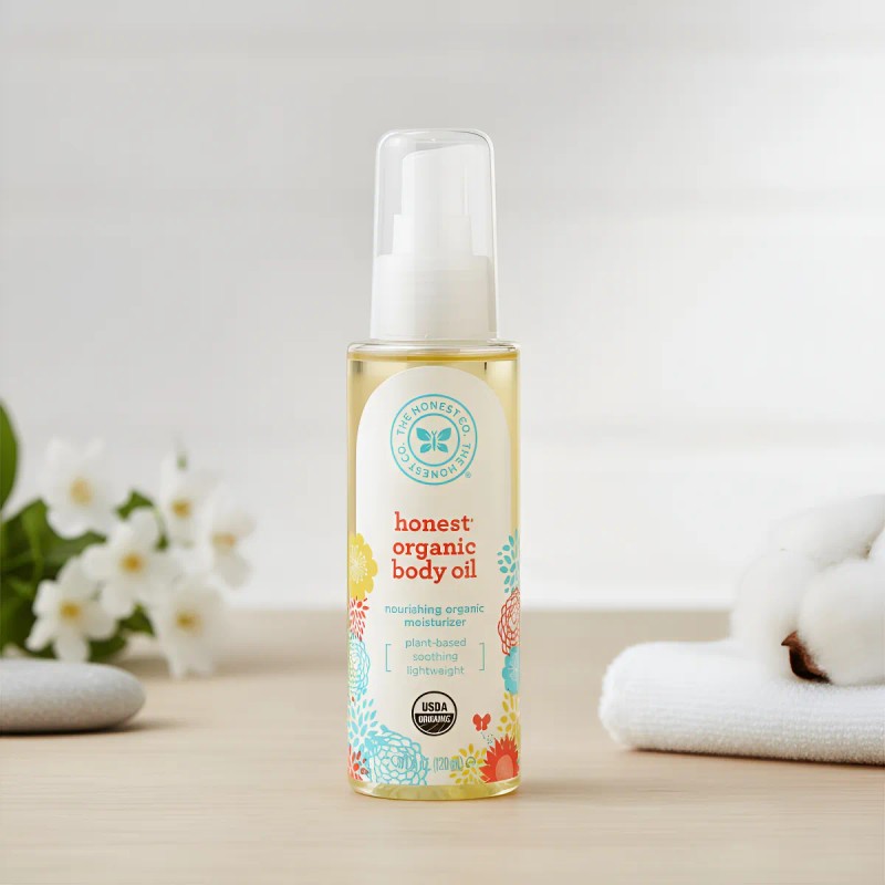 Honest Company ® Burbujas De Baño 355ml + Aceite Corporal