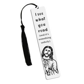 Bookmark Gifts for Women Men Funny Book Lovers Gifts Reading Gag Gifts for Readers Christian Book Club Gifts Fun Librarian Gifts Bookworm Gifts for Boys Girls Humor Office Gifts Birthday Book Mark