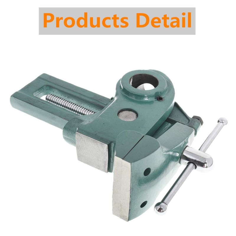 Parrot Vise 3.5 Inch Versatile Vise 360 Degree Multi-Angle Rotate