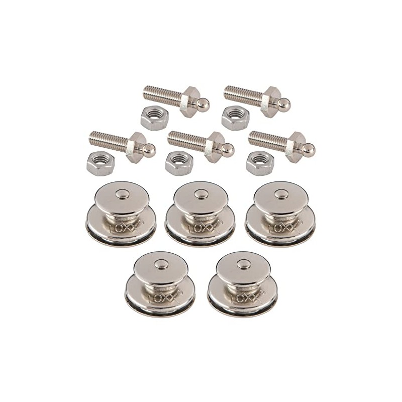 New Marine Loxx Set of 5 Tops + Threaded Screws