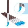 Clatoon 10Pcs Silicone Clay Sculpting Tool, Modeling Dotting Tool &