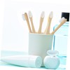 VICASKY 5pcs Soft Wave Travel Toothbrushes with Ergonomic Handle for