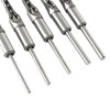 kimllier 6Pcs Square Hole Drill Bit HSS Square Hole Saw