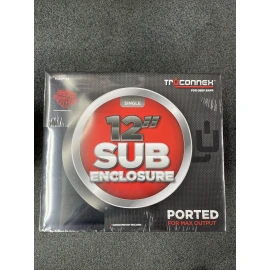 Truconnex 12 inch Subwoofer Enclosure TCBXP-112 PORTED