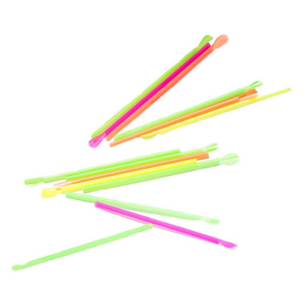 Perfect Stix - Neon 8 Spoon Straw WRP-200 Neon Concession