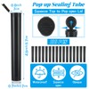 LOPYXBR 100 PCS 116 mm Pre Roll Tubes Black Plastic