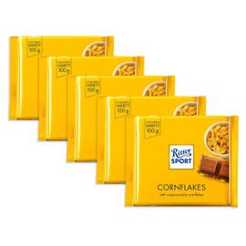 Ritter Sport Knusper-Flakes - 5 x 100 gr.