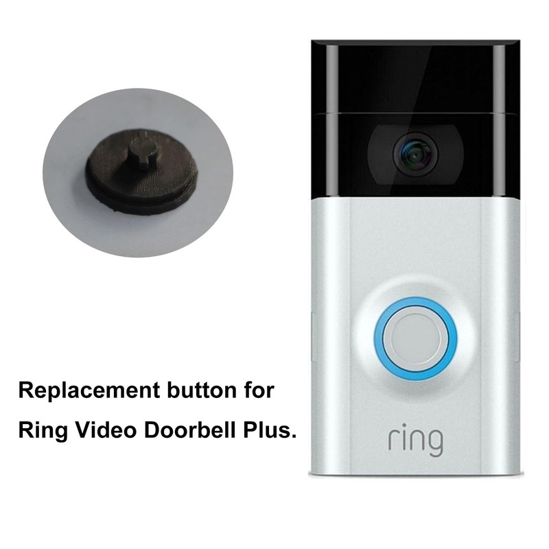 PIAOLGYI Replacement Button for Ring Video Doorbell Plus,Accessories Compatible with