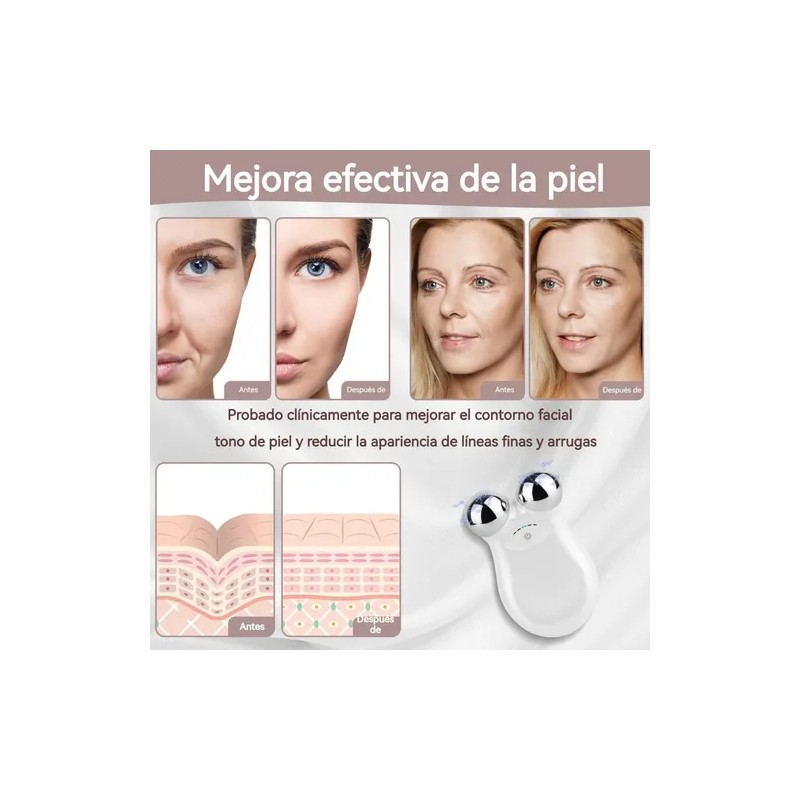 Microcorriente Face Lifter Lifting Facial Cuidado De La Piel