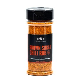 The Spice Lab Brown Sugar Chili Rub - Gourmet BBQ Dry Rub For Succulent Pork Ribs, Juicy Beef, Tender Chicken & Shrimp - Ultimate Brown Sugar Seasoning For Grilling - Essential Cooking Spices
