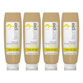 Kit 4 Urea 40 Para Pies Gel Hidratante Y Suavizante