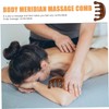 SAFIGLE Wooden Massager Comb Unique Design Body Massager Tool for