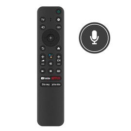 RMF-TX800U Voice Remote Control Compatible with Sony Bravia TV KD75X80K KD43X80K KD50X80K KD85X80K XR55X90K XR65X90K XR75X90K XR85X90K