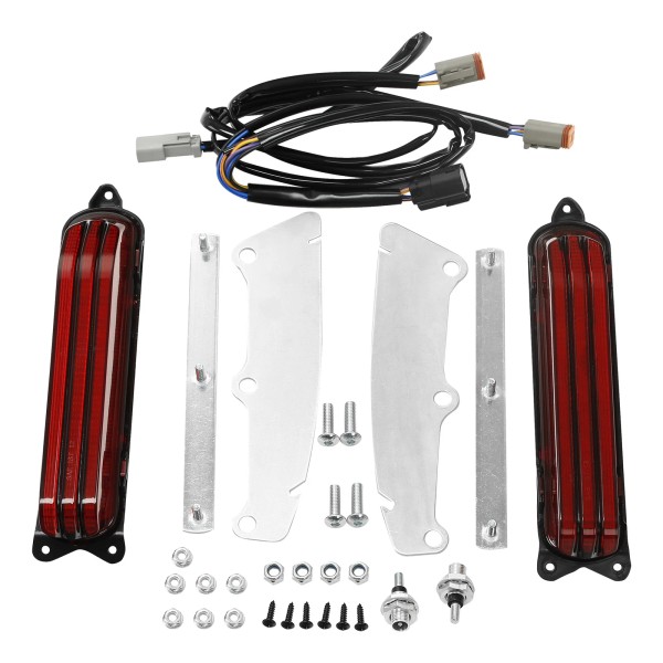 TCMT Rear Fender Fascia LED Brake Turn Tail Light Fit