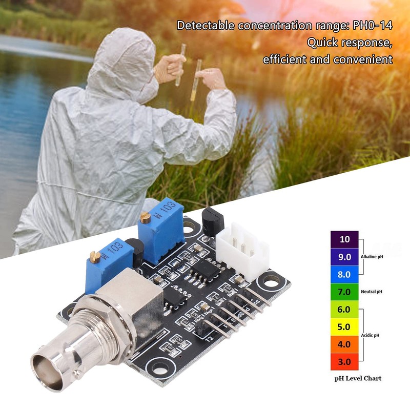 PH0‑14 Value Detection PH Sensor Monitor Module PH Detection Sensor