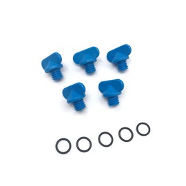 XRmarine 5x Drain Plug Screws 22-806608A02 for MerCruiser 3.0 4.3 5.0 5.7 6.2 7.4 8.1 8.2 L 350 496 MAG V6 V8 Manifold Block
