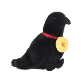 Apricot Lamb Champion Crow Plush Toys for Kids, Soft Cute Cuddly Toy for Baby Girls and Boys, Fluffy Champion Raven Black 15 cm