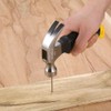 Gunpla 8oz Stubby Claw Hammer and Nails Puller, Carbon Steel