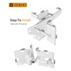 ZEKOO Stainless Steel Gate Hardware Kit, Self Closing Gate Hinges