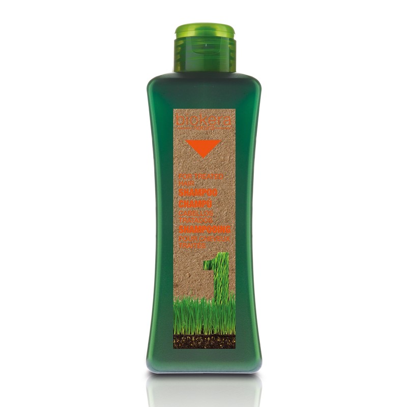 Salerm Biokera Natura Treated Hair Shampoo for Unisex, 10.8 Ounce