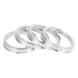 INFINAUTO Hub Centric Rings, 56.1mm ID to 66.1mm OD Vehicle Wheel Hubrings Aluminum Alloy, 4 Pcs